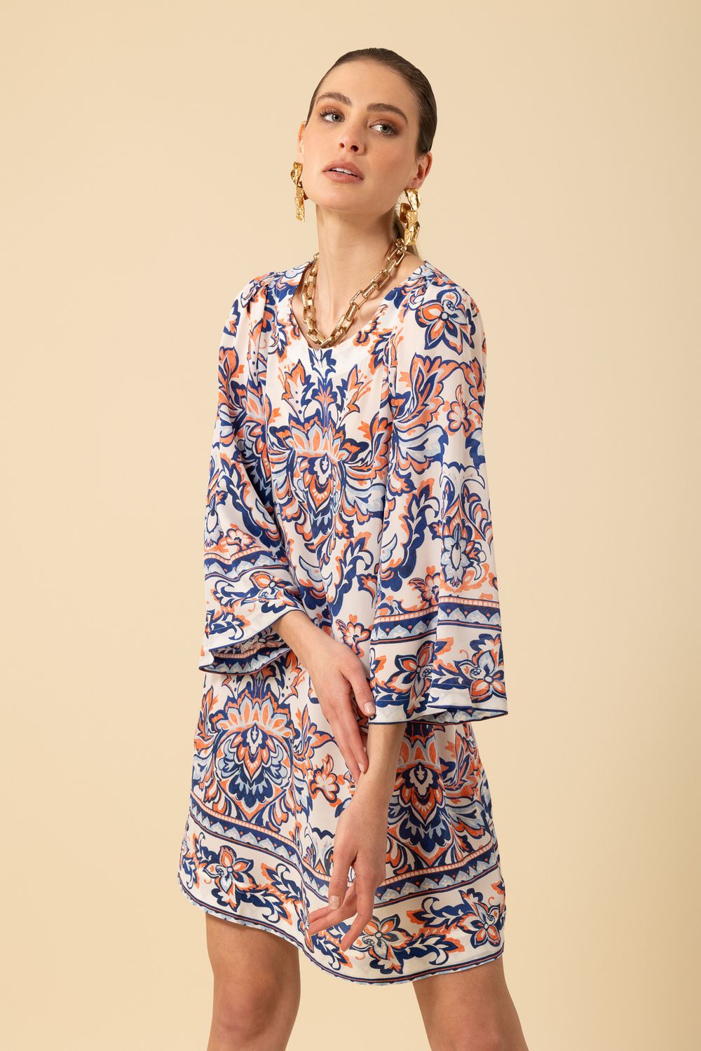 Hale Bob Flora Dress 51FT640A