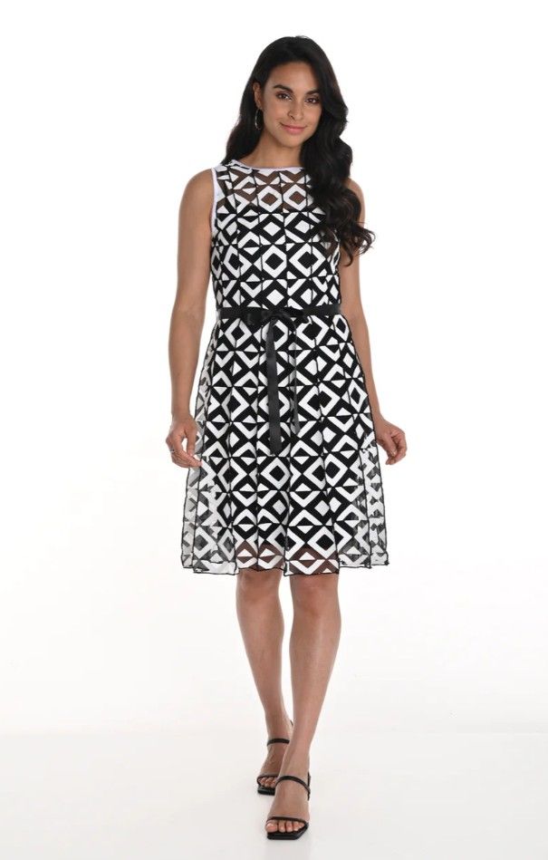 Frank Lyman Geometric Dress 256434