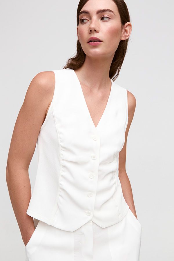 Aldomartins Top SS25 80337 White