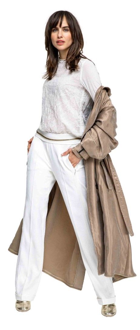 Beate Heymann Trousers - Off White 139-S5-6