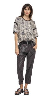 Beate Heymann Top DaVinci Cream/Black 106-S5-22