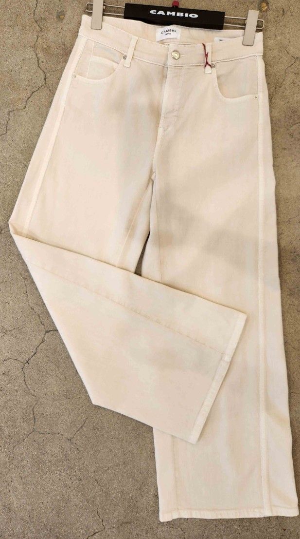 Cambio Palazzo Patch Cropped - Offwhite 9559005803