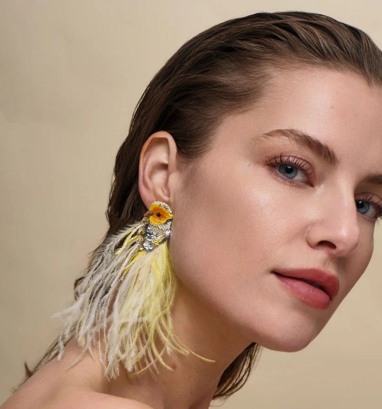 Mignonne Gavigan Amarillo Bird Earrings