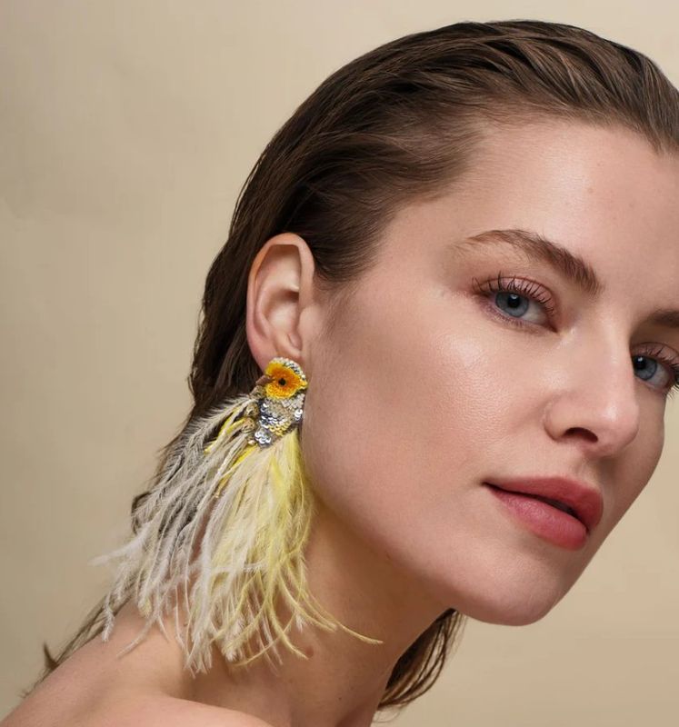 Mignonne Gavigan Amarillo Bird Earrings
