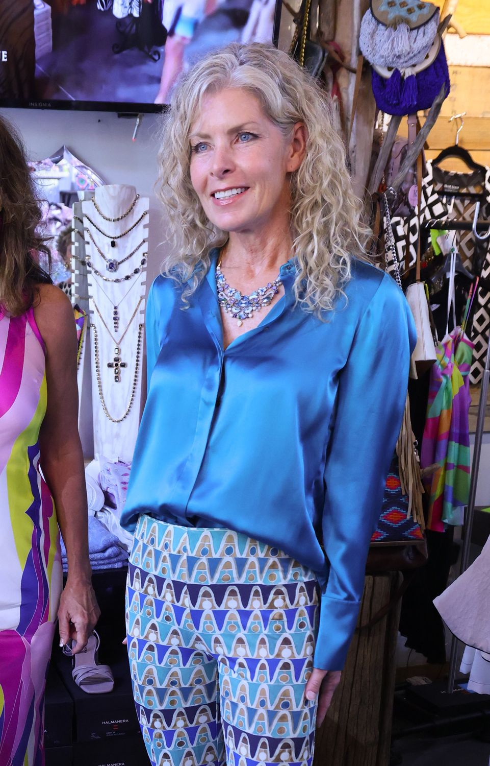 Go Silk Turquoise Blouse