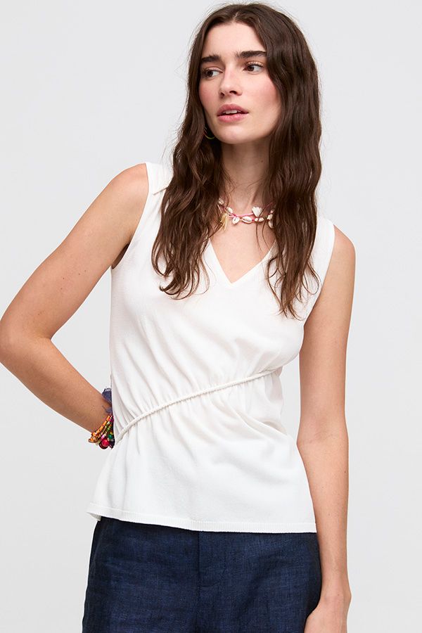 Aldo Martins Tank Top SS25-80271 Clay