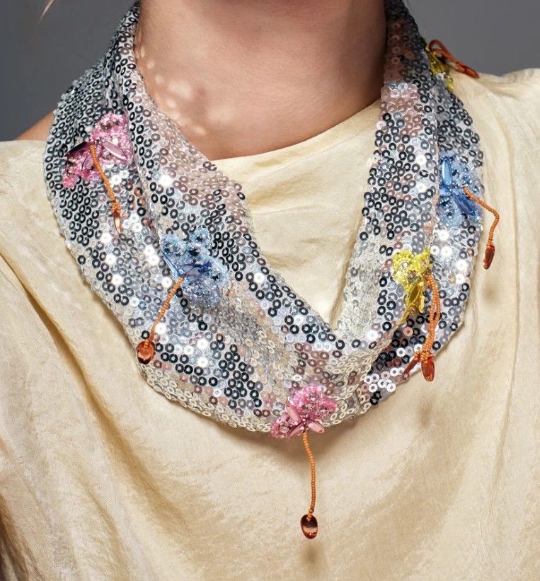 Mignonne Gavigan Paz Mini Scarf Necklace