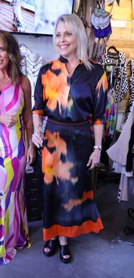 Beate Heymann Shirt Satin - Black Mandarin 168-S5-39