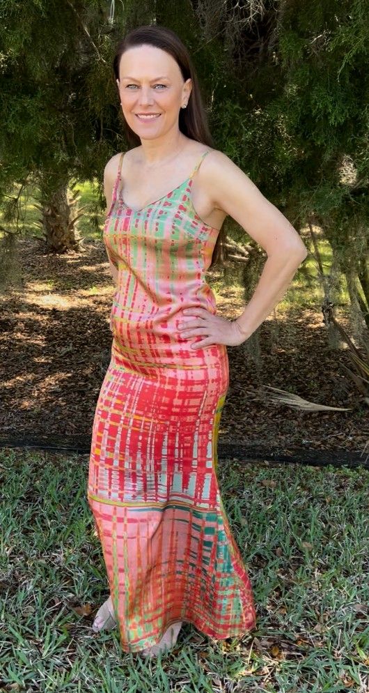Unbreak.it Geo Silk Dress