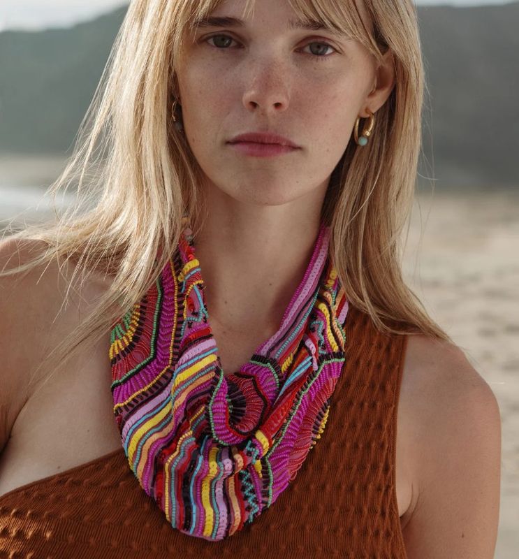 Mignonne Gavigan Reyna Scarf Necklace