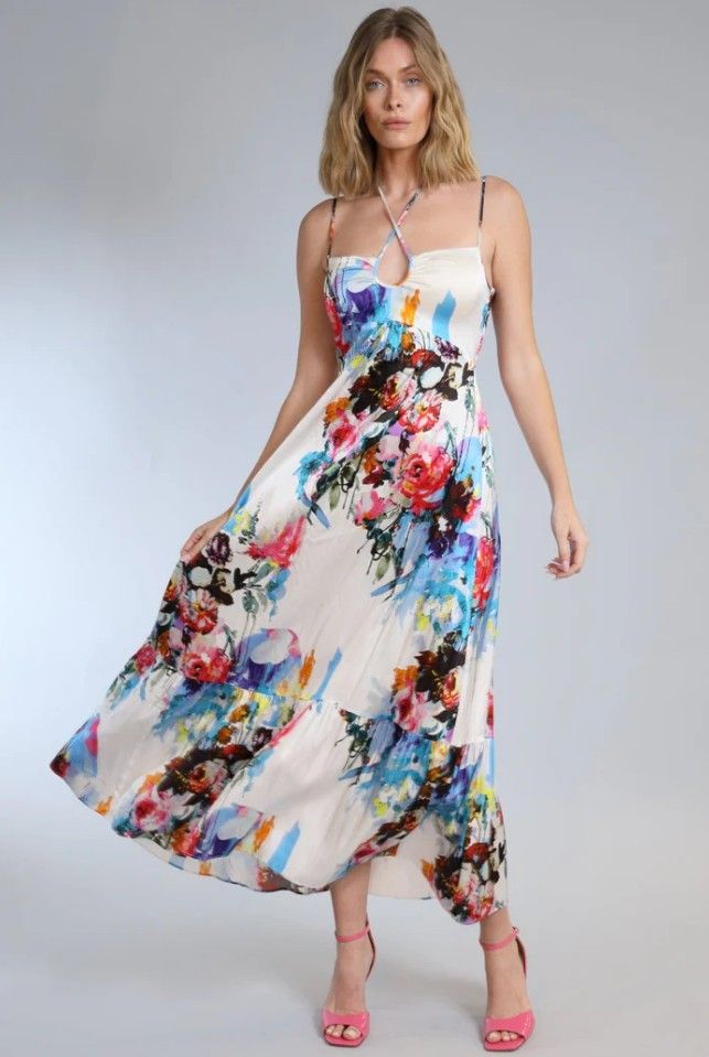 Lola + Sophie Rose Pond Keyhold Maxi D3353