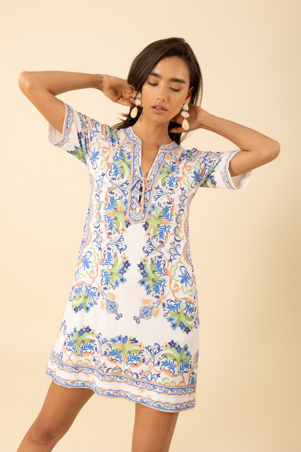 Hale Bob Dani Jersey Dress 53PW630A