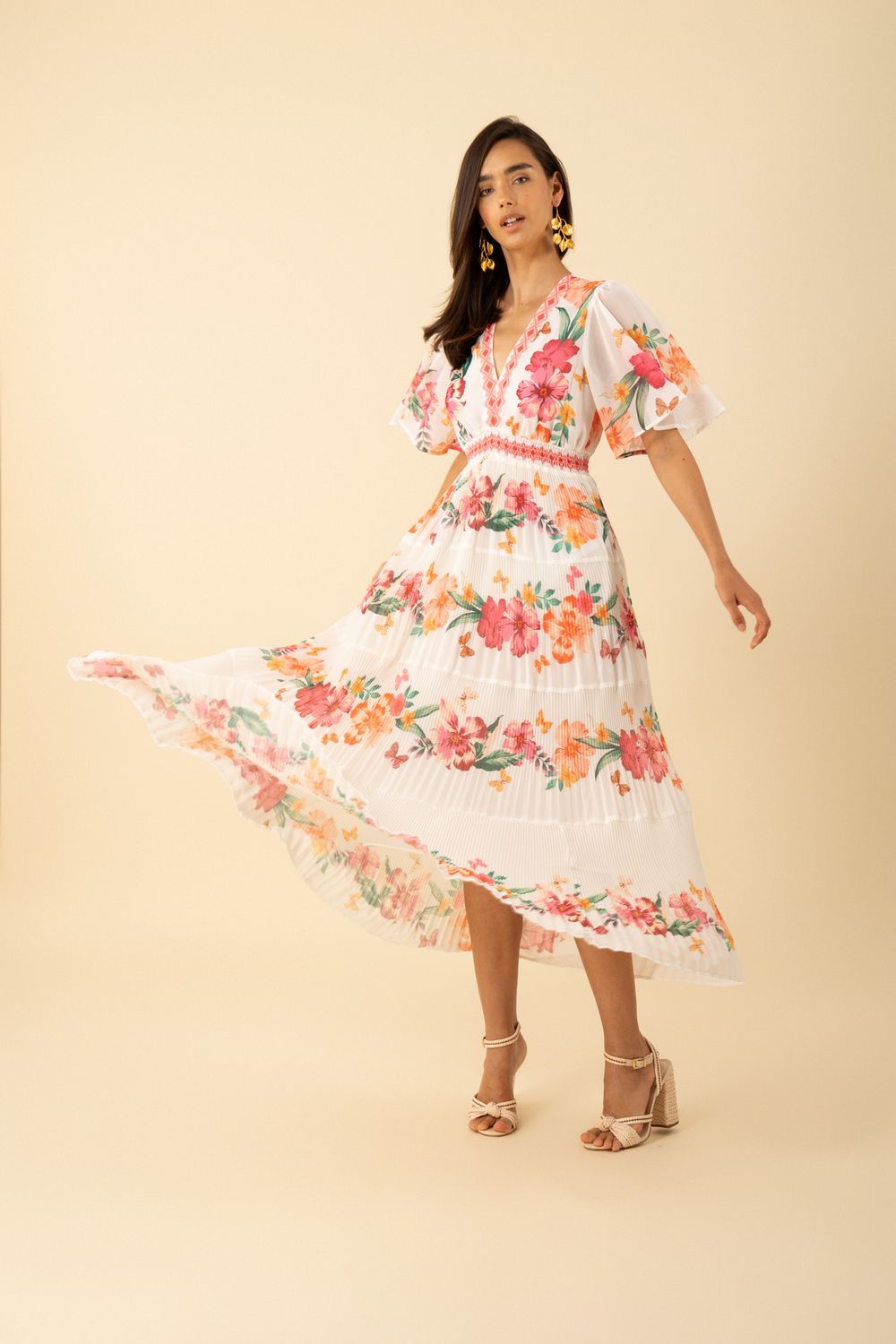 Hale Bob Angie Chiffon Maxi 53AU614A