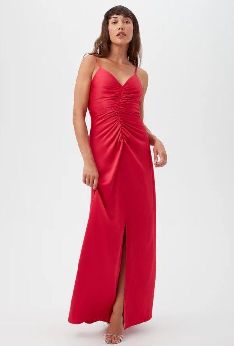 Trina Turk Tulipe Satin Dress 2503318HS1