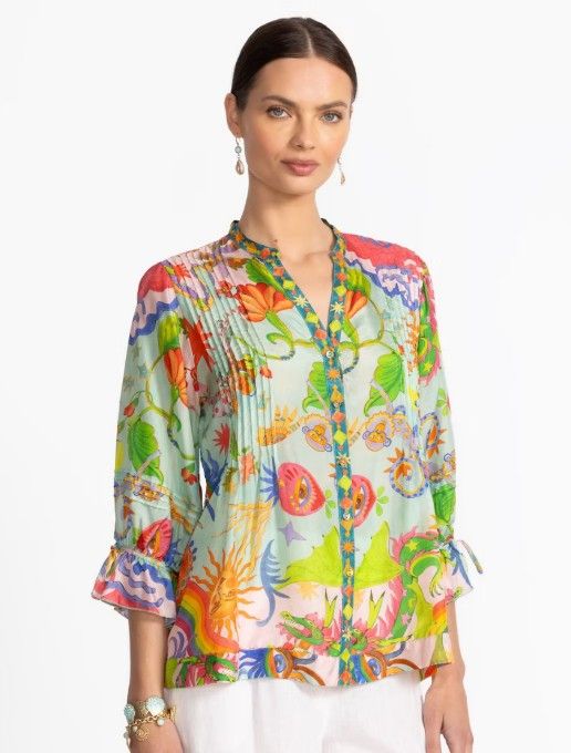 Johnny Was Vacanza Blouse - Kayla C16425-5