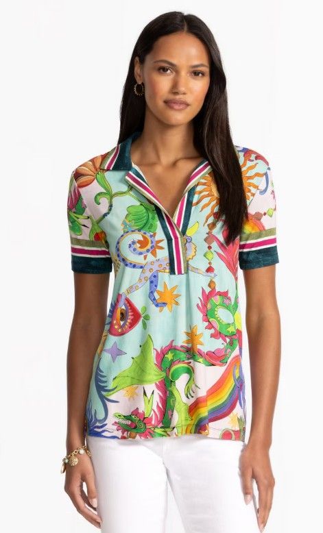 Johnny Was Janie Polo - Kayla T15425-5