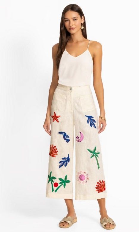 Johnny Was Delores Pant - Paloma's Island L64425-4