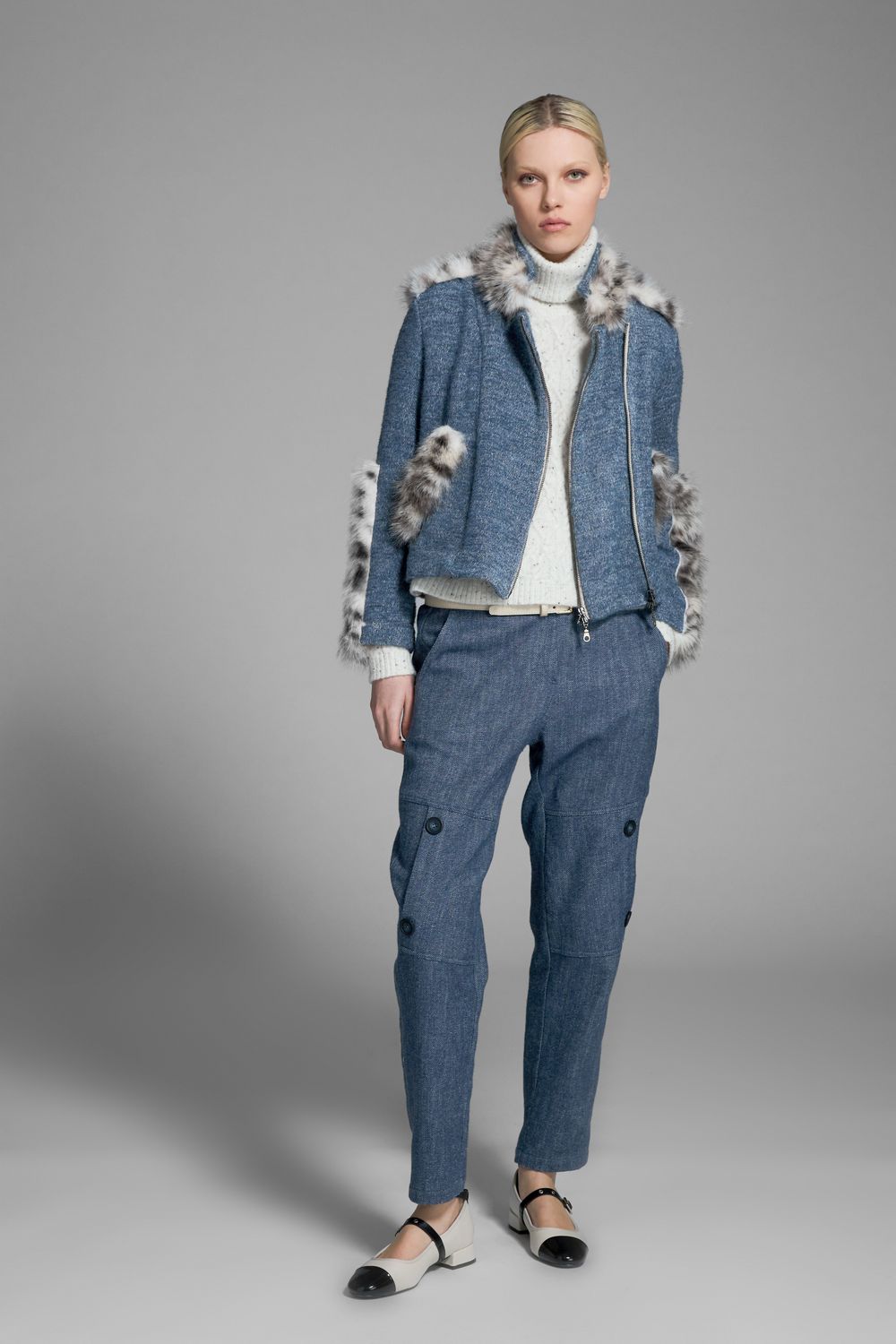 Tricot Check Pants