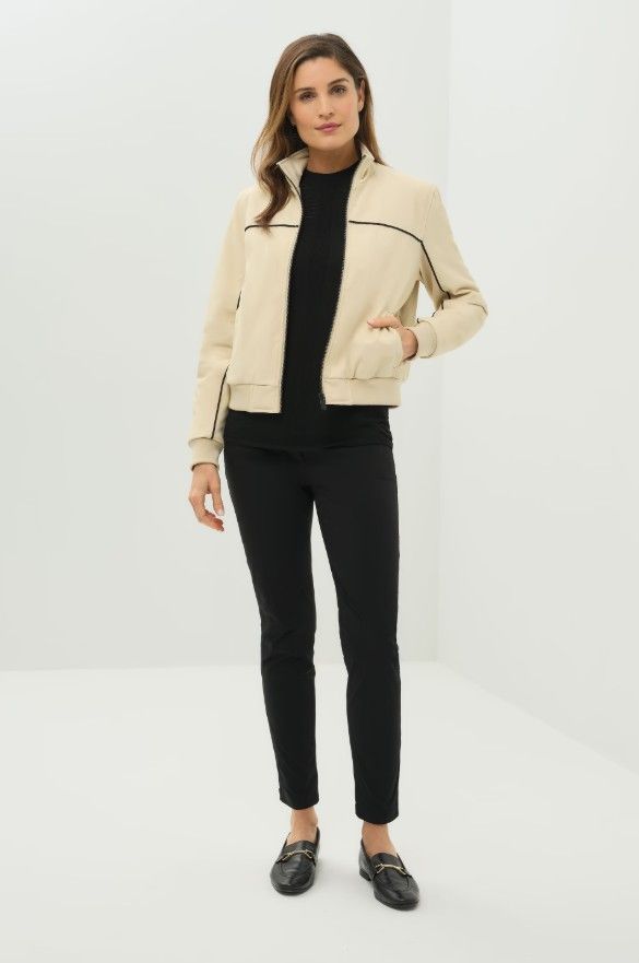 Anatomie Ginger Performance Twill Quilted Bomber Jacket