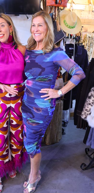 Elana Kattach Mesh Dress