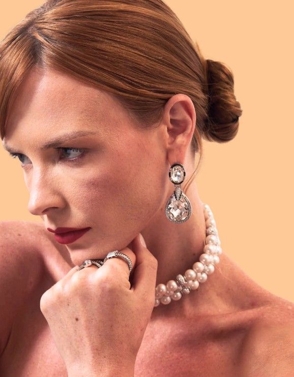 Cristina Sabatini Icona Di Cristallo Earrings Cristina Sabatini Icona Di Cristallo Earrings