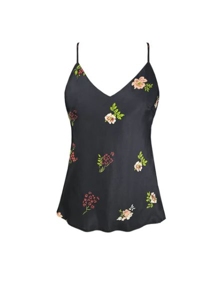 Gold Hawk Cami Enchanted Garden Print