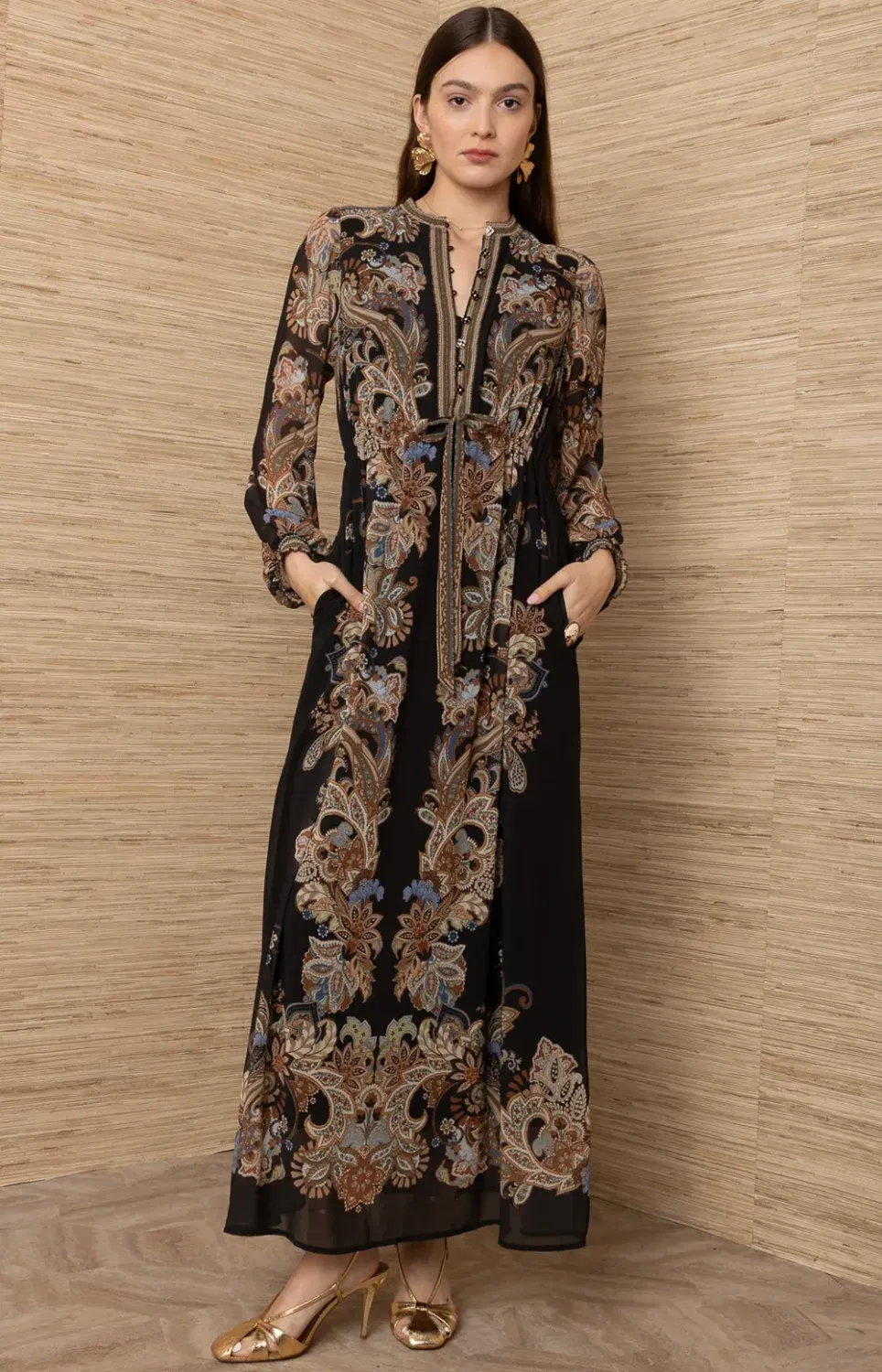 Hale Bob Isolde Chiffon Maxi