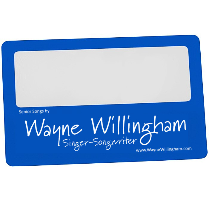 Credit Card size Magnifier
