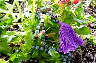 Love &amp; Gratitude ~ Indian Agate Dragonfly Mala