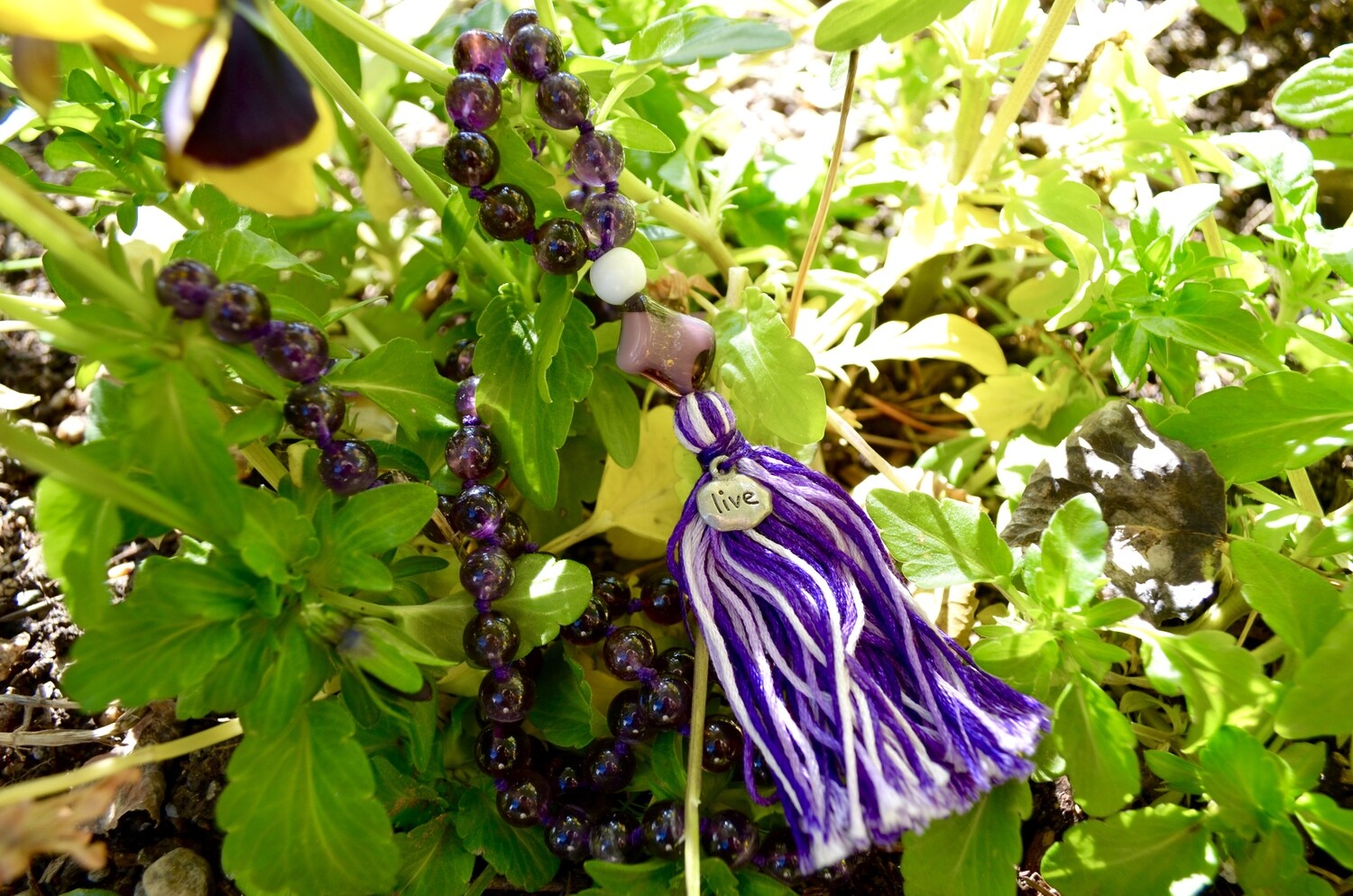 Manifestation ~ Amethyst Live Mala