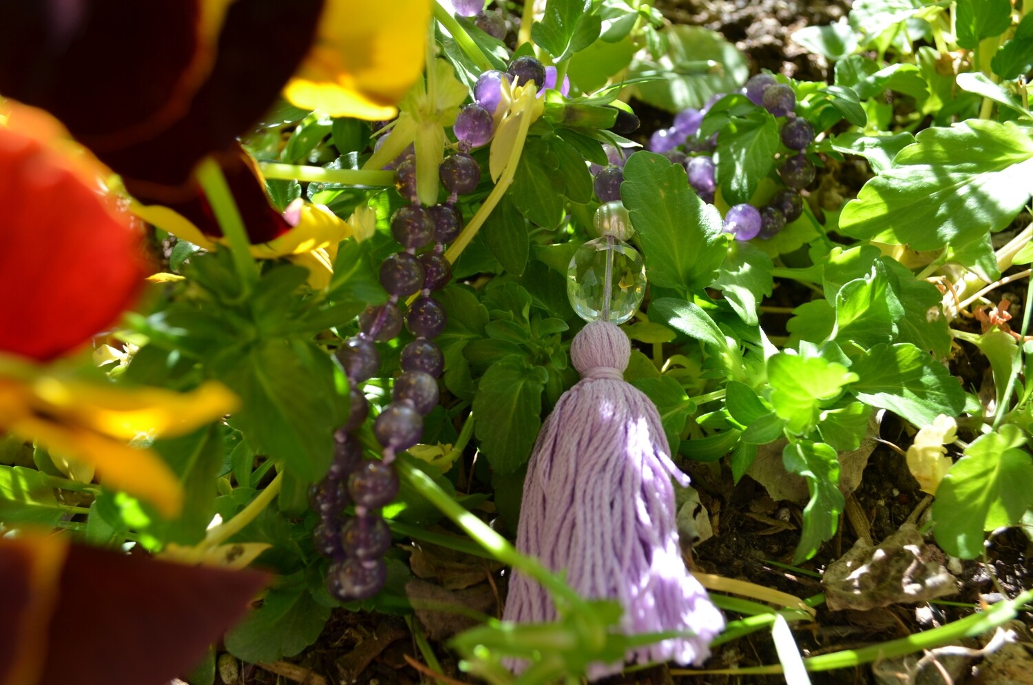 Manifestation ~ Amethyst Clear Minded Mala