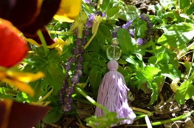 Manifestation ~ Amethyst Clear Minded Mala