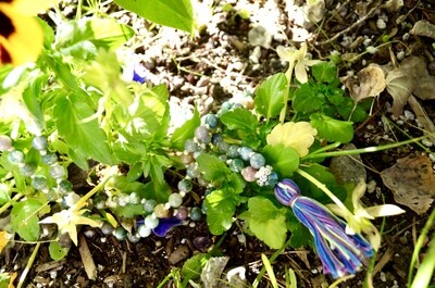 Love &amp; Gratitude ~ Green Crown Indian Agate
