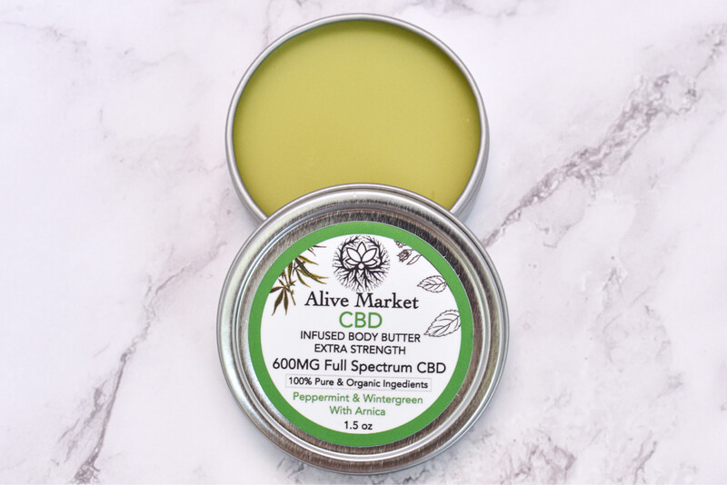 600mg Full Spectrum CBD Body Butter | 1.5oz 600mg Full Spectrum CBD Body Butter | 1.5oz