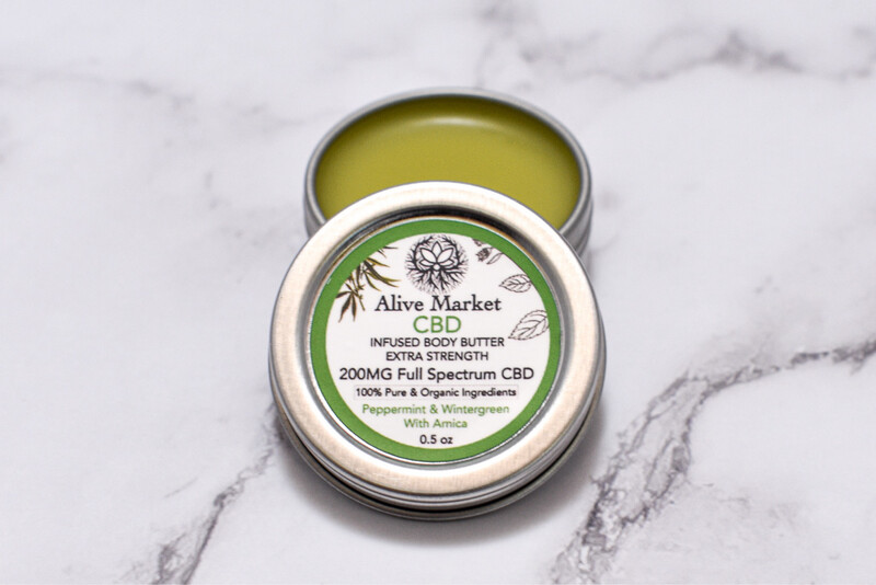 200mg Full Spectrum CBD Body Butter | 0.5oz 200mg Full Spectrum CBD Body Butter | 0.5oz