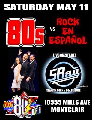 May 11th SR80s Live Tribute Show!