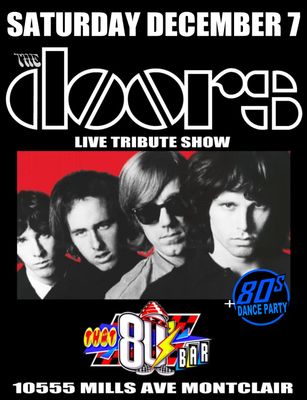 December 7th The Doors Live Tribute Show!