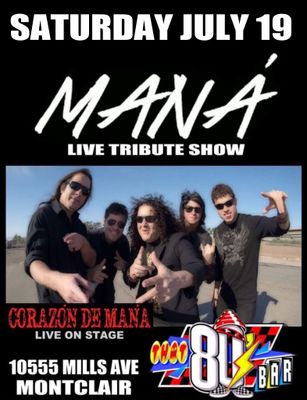 July 19th Mana -Live- Tribute Show!
