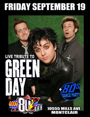 Sept 19th Green Day -Live- Tribute Show!
