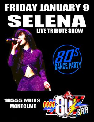 January 9th - Selena - Live - Tribute Show
