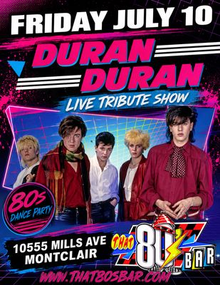 July 10th - Duran Duran - Live - Tribute Show