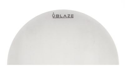 BLAZE Kamado Half Round Heat Deflection Plate