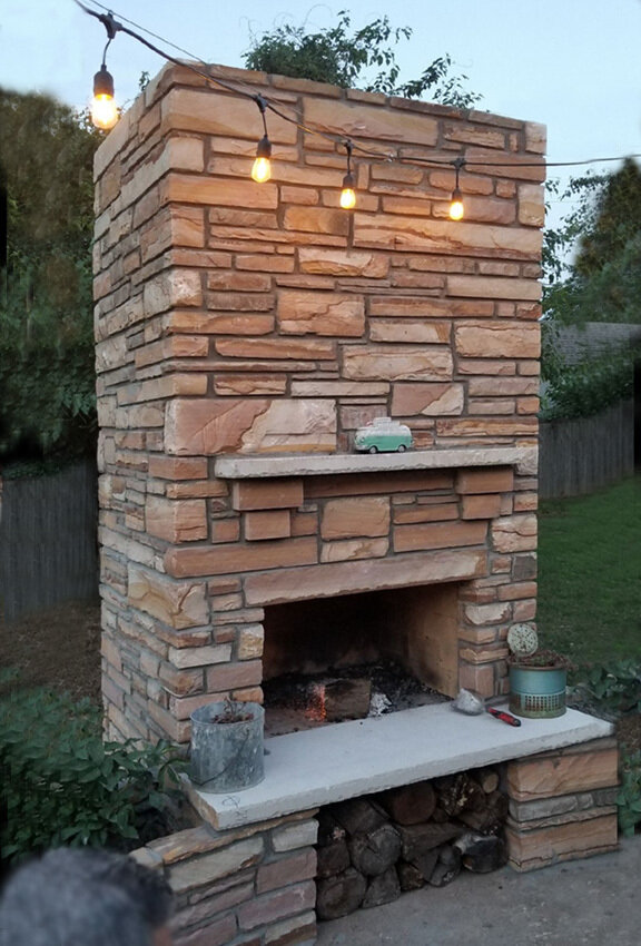 STONE AGE MFG - 42” New Age Fireplace Kit