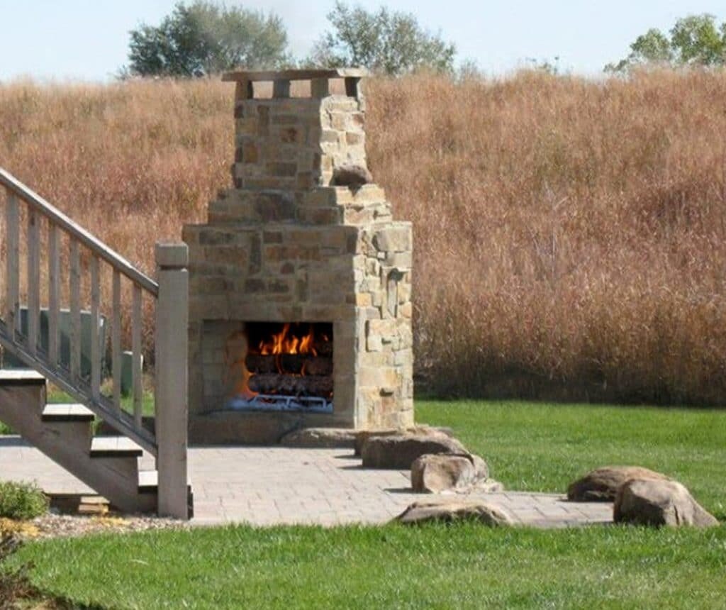 STONE AGE MFG - 48” New Age Fireplace Kit