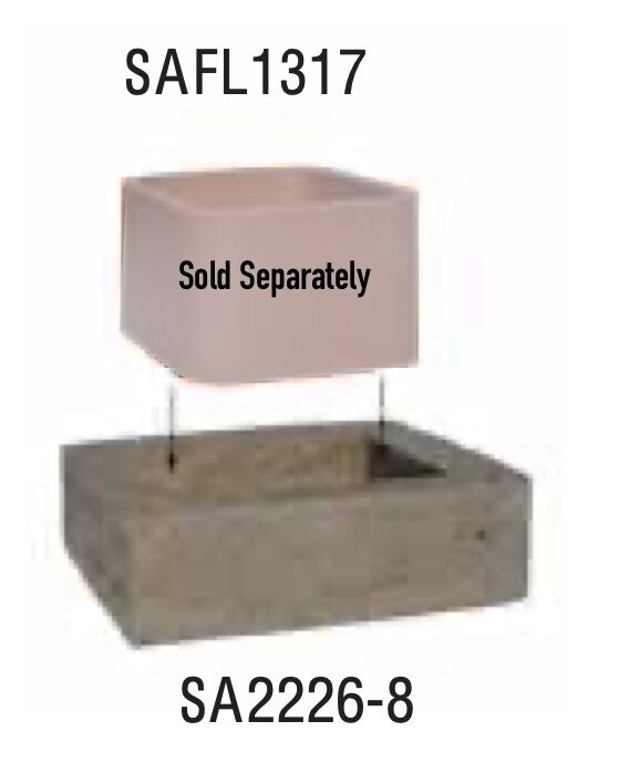 STONE AGE MFG - 8” Chimney Block (42”, 48”, 72” New Age)