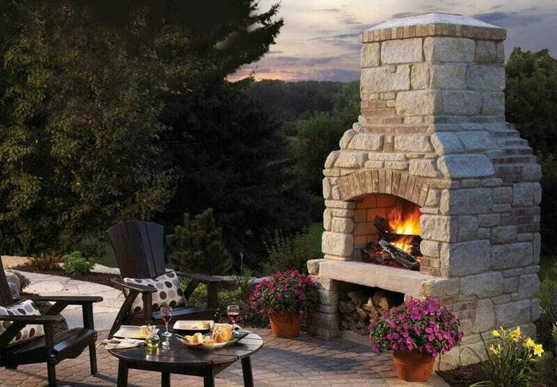 STONE AGE MFG - 36” Standard Series Fireplace Kit