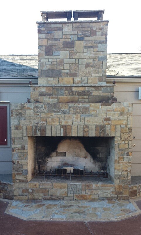 STONE AGE MFG - 60” New Age Fireplace Kit