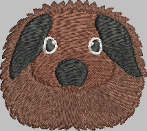 American Fuzzy Lop Rabbit Embroidery Design