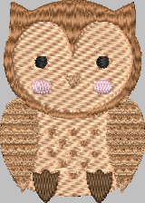 Owl Embroidery Design