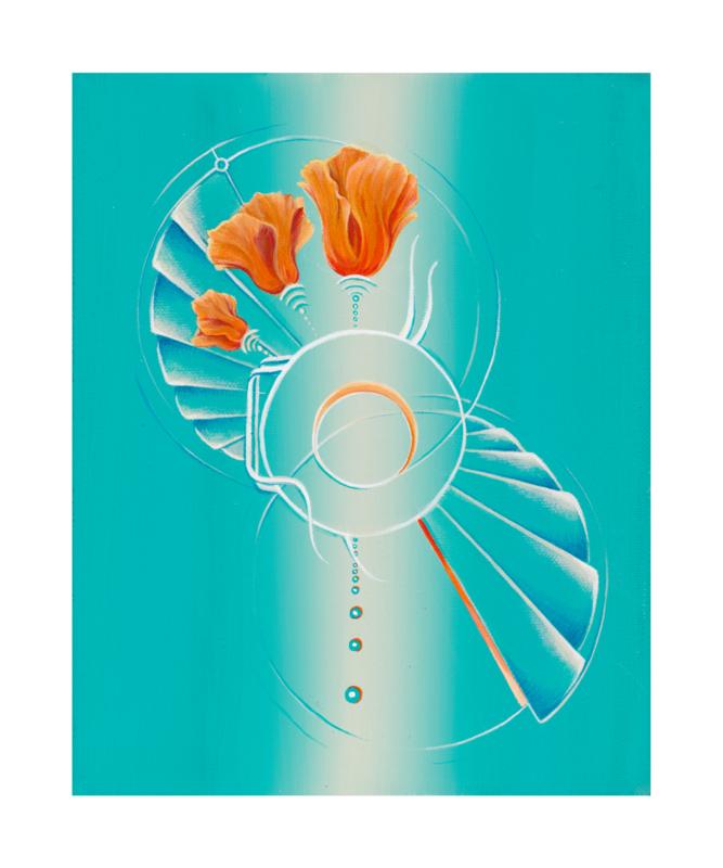 California Poppy Print